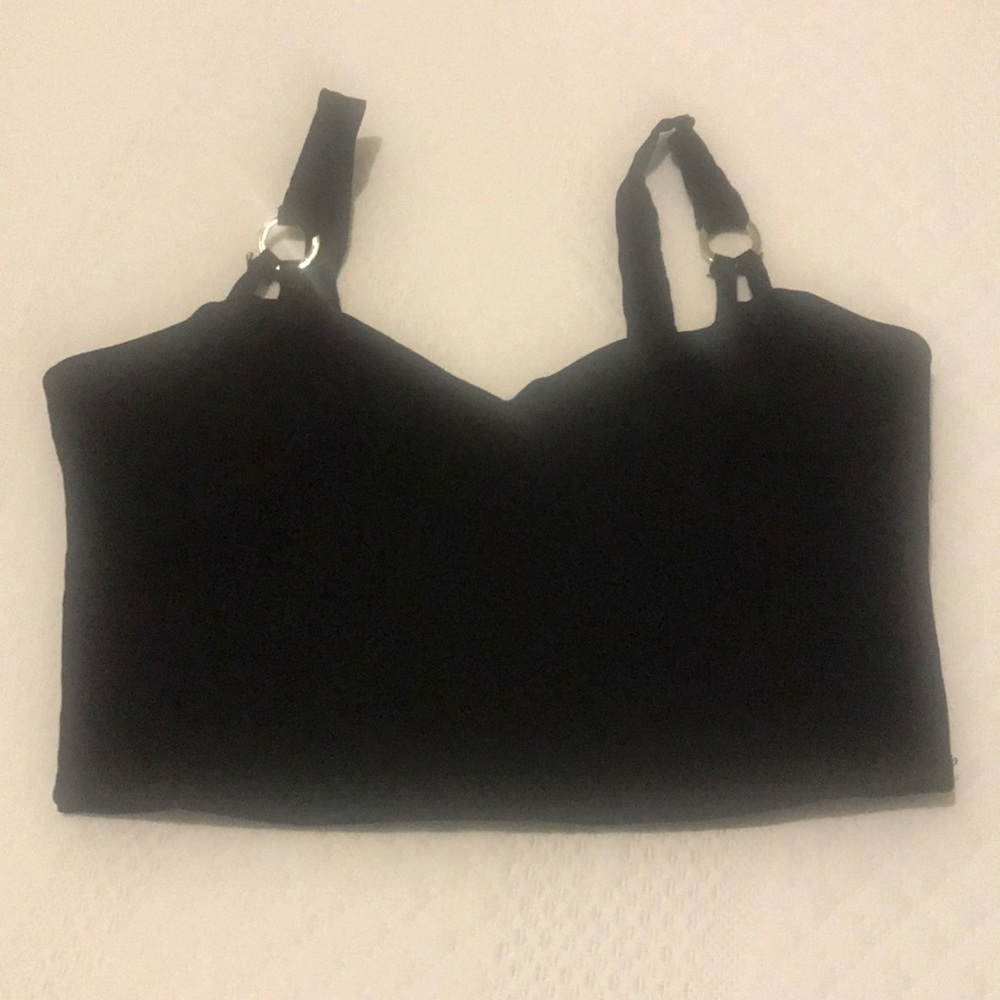 Black Crop Top